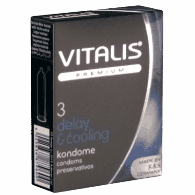 Vitalis delay & cooling (3er Packung) Produktansicht