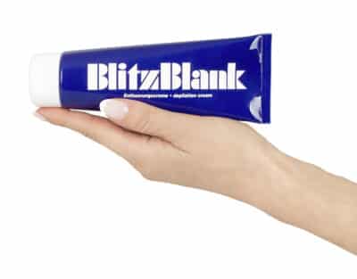 Blitz Blank Enthaarungscreme (125ml) Gebrauchsansicht
