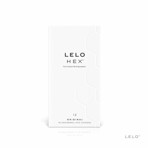 Lelo - HEX Condoms Original 12 Pack Frontansicht