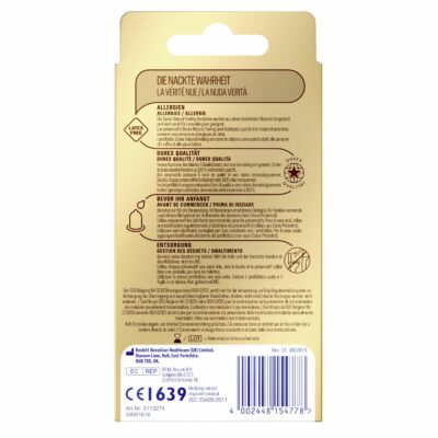 Durex Natural Feeling (16er Packung) Rückansicht
