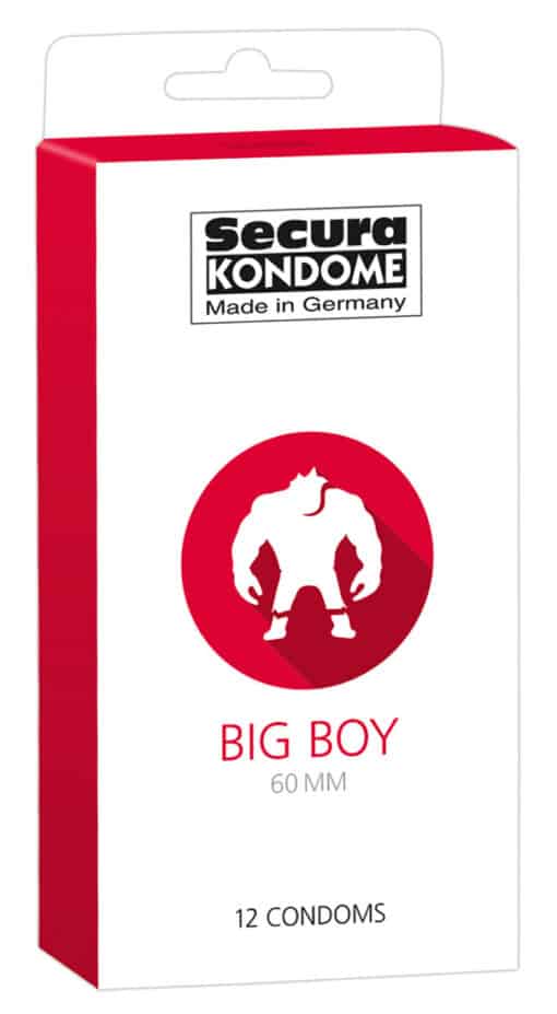 Secura Big Boy Ø60 (12er Kondome) Produktansicht