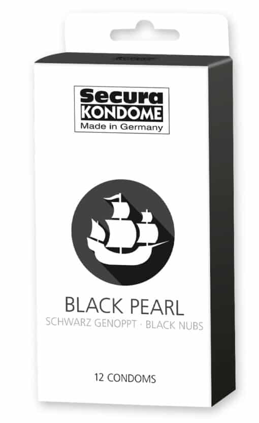 Secura Black Pearl (12er Kondome) Produktansicht