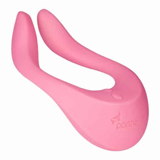 Satisfyer - Partner Multifun 2 rosa Seitenansicht 3