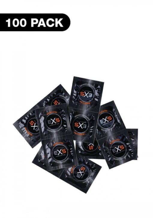 EXS Black Latex (100 Kondome) Produktansicht