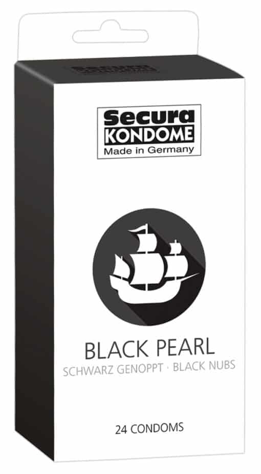 Secura Black Pearl (24 Kondome) Produktansicht