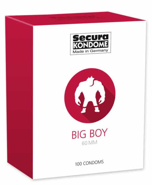 Secura Big Boy Ø60 (100 Kondome) Produktansicht