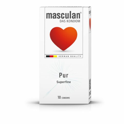 Masculan Pur Superfine (10 Kondome) Produktansicht