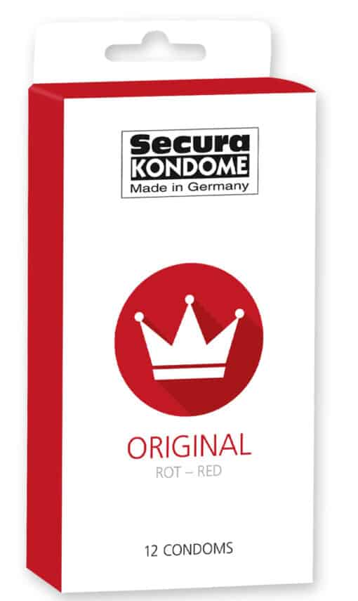 Secura Original Red (12 Kondome) Produktansicht