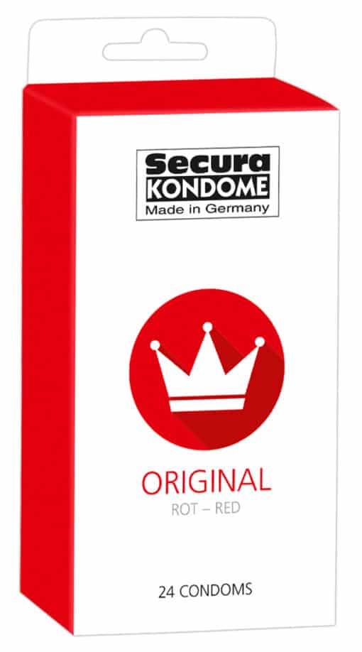 Secura Original Red (24 Kondome) Produktansicht