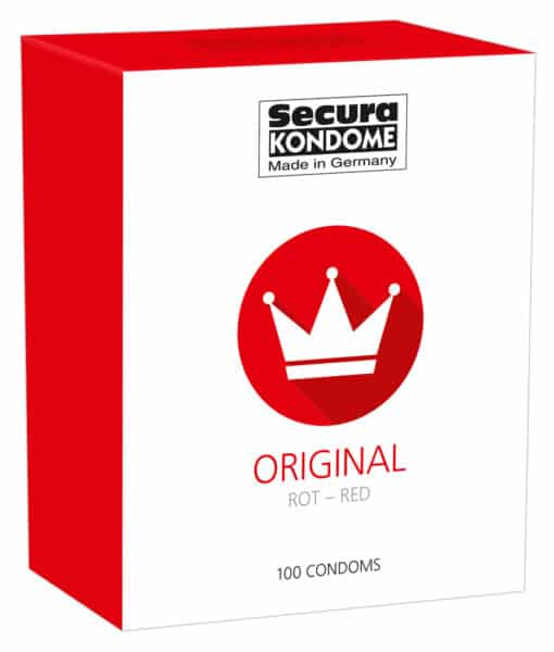 Secura Original Red (100 Kondome) Produktansicht