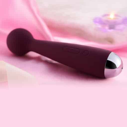 SVAKOM - Emma mini Wand Massager violet Seitenansicht
