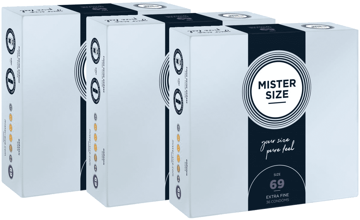 MISTER SIZE 69 - XXXL (108 Kondome)