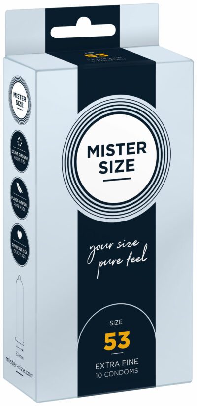 MISTER SIZE 53 - M (10 Kondome)