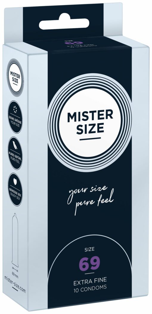 MISTER SIZE 69 - XXXL (10 Kondome)