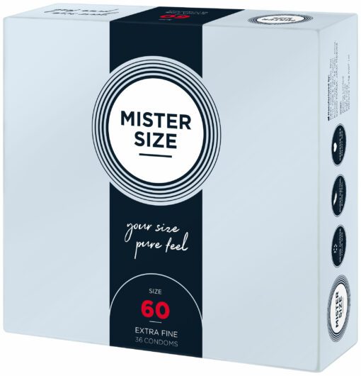MISTER SIZE 60 - XL (36 Kondome)