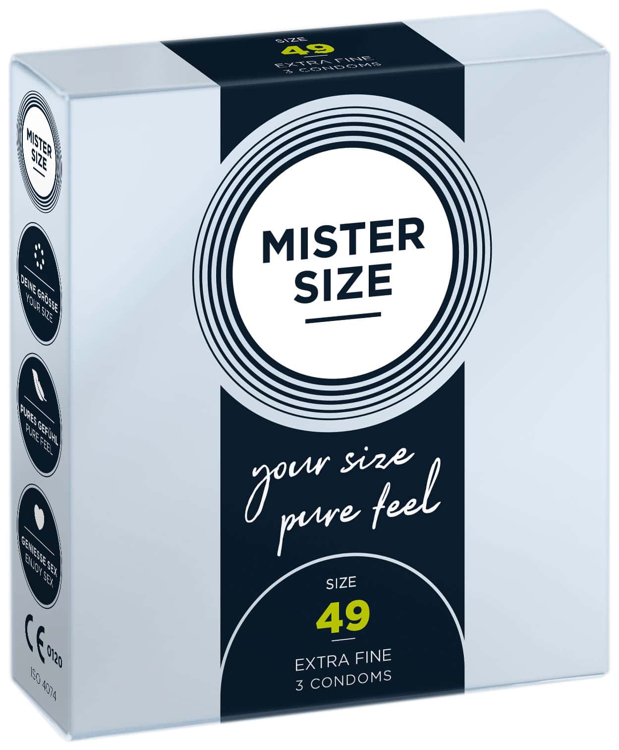 MISTER SIZE 49 - S (3 Kondome)