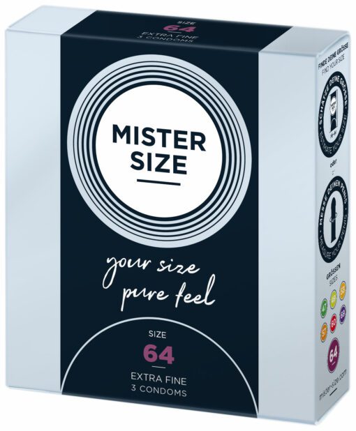 MISTER SIZE 64 - XXL (3 Kondome)