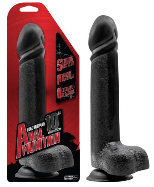 Analdildo -Anal Munition 10inch