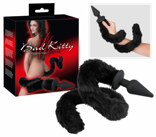 Bad Kitty Analplug mit Kunstfell-Schwanz