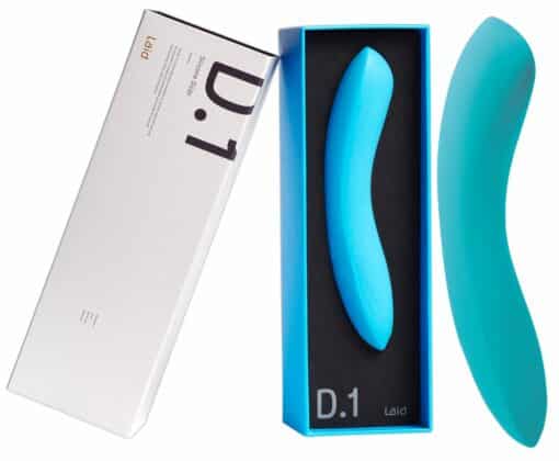 Laid D.1 Dildo zur G-Punkt-Stimulation Cyan