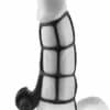 Pipedream Deluxe Silicone Power Cage - Black