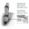 Pipedream Extreme Enhancer with Anal Plug - Black