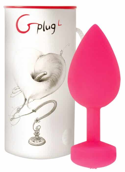 Gplug Large Neon Rose