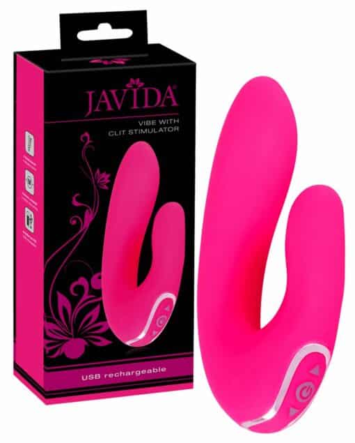 Vibrator Javida Vibe mit Klitoris stimulattion