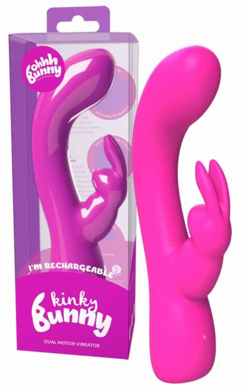 Kinky Bunny Dual Motor Magenta