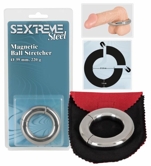 Magnetic Ballstretcher 39 mm - Penisring