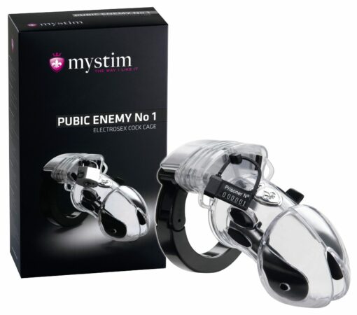 Mystim Pubic Enemy No 1 Transparent