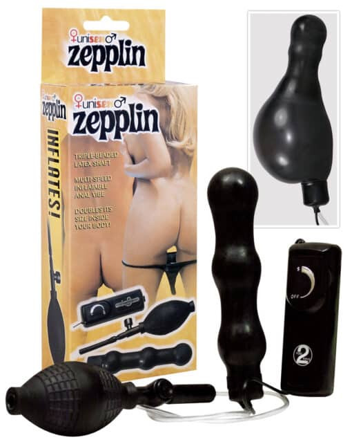 Analplug mit Vibration - Unisex Zepplin