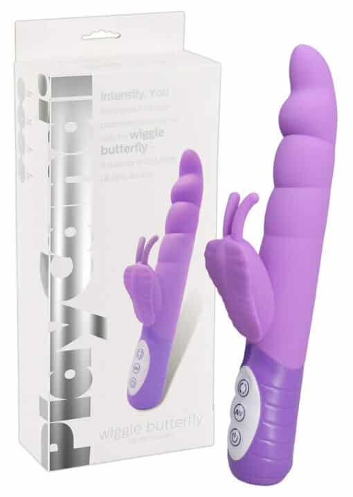 Vibrator Wiggle Butterfly Purple