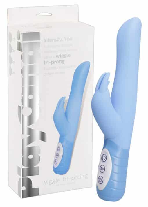 Vibrator Wiggle Tri-Pong Blue