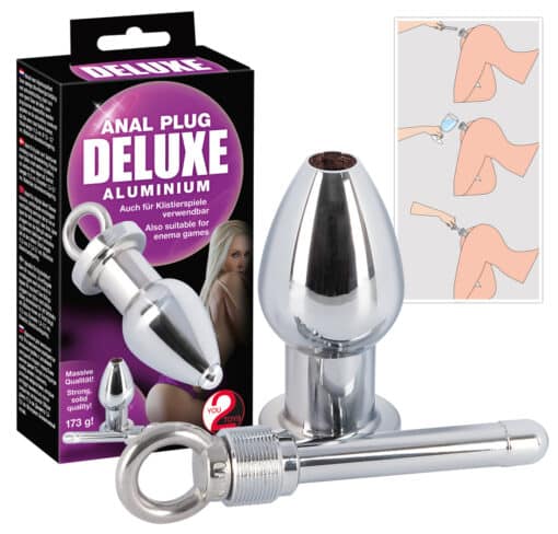 Anal Plug deluxe Aluminium