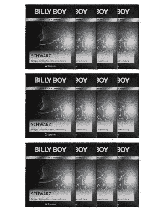 Billy Boy Schwarz (12 Kondome) MHD 07/2017