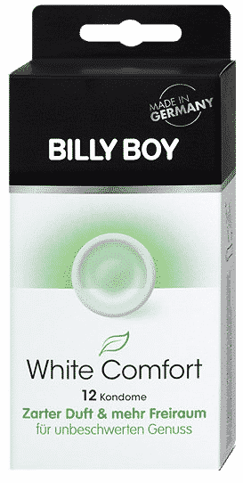 products billy boy white comfort 12kondome