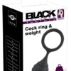 Black Velvets Penisring mit Gewicht