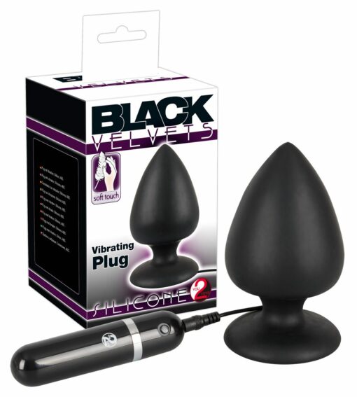 Black Velvets Vibrating Plug