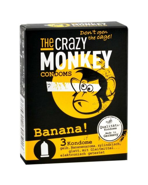 Crazy Monkey Banana (3er Packung)