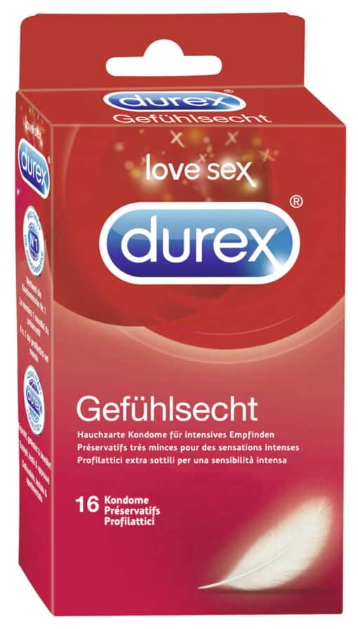 Durex Gefühlsecht (16er Packung)