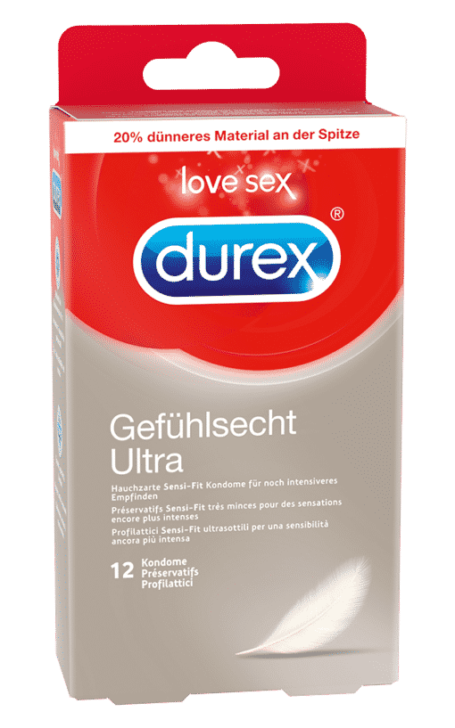 Durex Gefühlsecht Ultra (12er Packung)