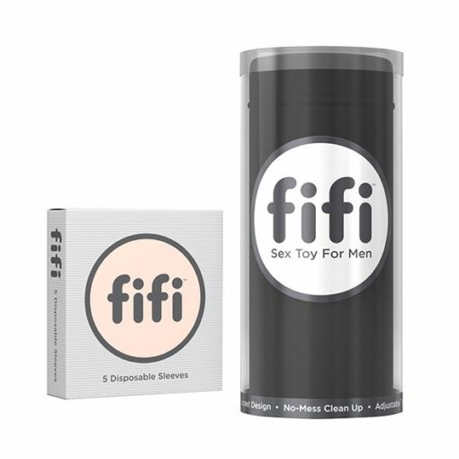 Fifi - Masturbator Schwarz mit 5 Sleeves