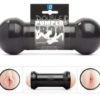 products funzone double pumped iron masturbator vaginal anal schwarz 1