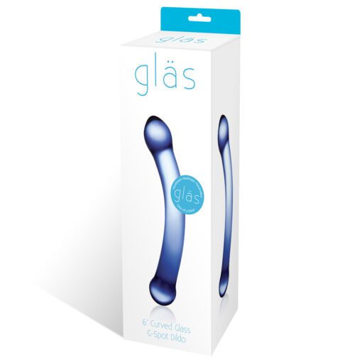 Gläs - Curved G-Spot Glas Dildo