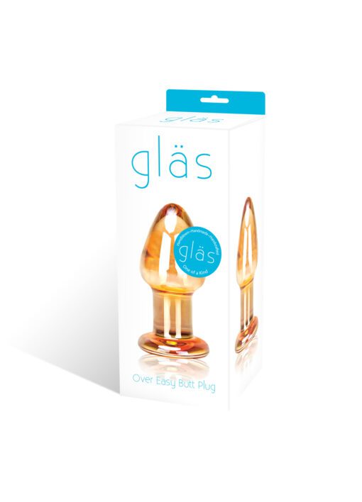 Gläs - Over Easy Glas Anal-Plug