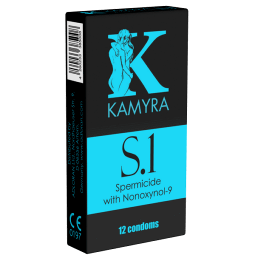 Kamyra S.1 Spermicide Kondome (12 Kondome)