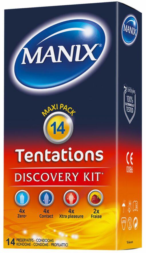 Manix Tentations Discovery Kit (14 Kondome) MHD 02-2021