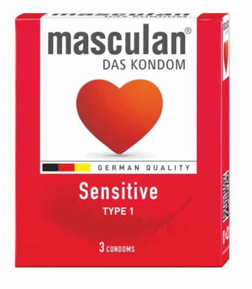 Masculan Type 1 Sensitive (3 Kondome)