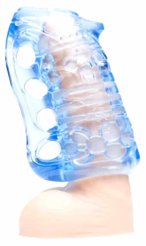 Fleshlight Masturbator Fleshskins Grip Blue Ice